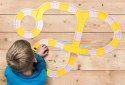 Tor samochodowy Budowlany 255 el. - auta pojazdy budowy zestaw dla dzieci