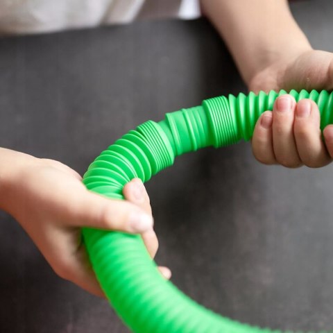 Kolorowa Zabawka Rozwojowa Tuby Sensoryczne Rurki POP XXL 20 szt.