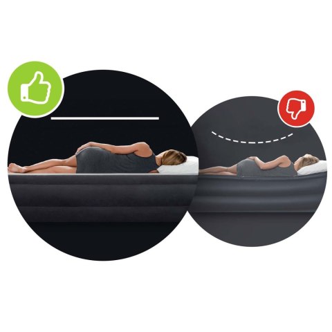 Materac dmuchany jednoosobowy 189x72x20 cm INTEX 67998