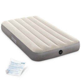 Materac welurowy dmuchany 191x99 cm INTEX 64101