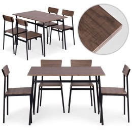 Zestaw mebli do jadalni kuchni stół + 4 krzesła MALMO ModernHome
