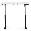 Biurko elektryczne regulowane 140x70 cm regulacja wysokości 76-121 cm ModernHome