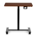 Mobilne biurko regulowane 70x48 cm stolik pod laptopa regulacja wysokości 71,5-112 cm ModernHome