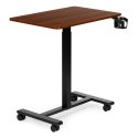 Mobilne biurko regulowane 70x48 cm stolik pod laptopa regulacja wysokości 71,5-112 cm ModernHome