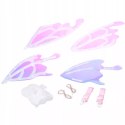 Świecące skrzydła motyla LED bajkowe skrzydełka dla małych wróżek