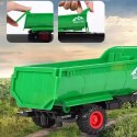 TRAKTOR Z PRZYCZEPĄ ZdalnieSTEROWANY AkumulatorŁADOWARKA zwierzęta QH205-2D