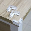 Przezroczyste zabezpieczenia narożników mebli 10 szt. ochraniacze