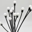 LAMPA SOLARNA TAŃCZĄCE NA WIETRZE KULECZKI KOLOROWE 12 LED 72CM