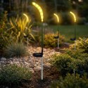 LAMPA SOLARNA TRAWA 6 LED 75CM