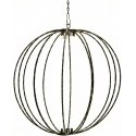 LAMPA SOLARNA WISZĄCA KULA 30CM 120 LED CIEPŁY BIAŁY