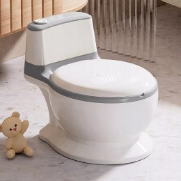 Nocnik toaleta dla Dzieci WC miękkie siedzisko wuciągany wkład dźwięki