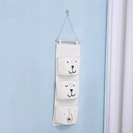 2x Organizer Wiszący do Pokoju Dziecka Kieszeń na Zabawki do łazienki 60 cm