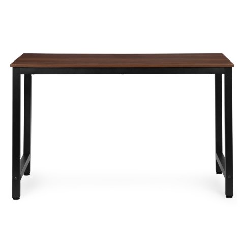 Biurko komputerowe szkolne stół 120x60 cm ciemny orzech ModernHome