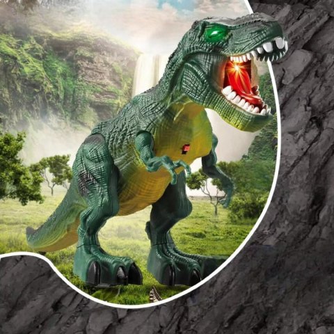 Dinozaur T-Rex Zabawka Edukacyjna Chodzi Znosi Jaja Realistyczne Dźwięki
