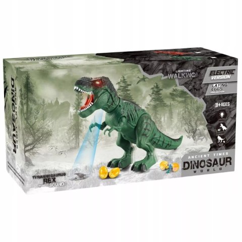 Dinozaur T-Rex Zabawka Edukacyjna Chodzi Znosi Jaja Realistyczne Dźwięki
