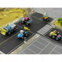 Klocki Magnetyczne Pojazdy Budowlane Drogowe Komplet Zestaw 6 pojazdów