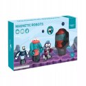 Klocki magnetyczne dla dzieci roboty 21 elementów kosmiczna zabawa