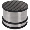 STOPER DO DRZWI 9x7,5CM SREBRNY