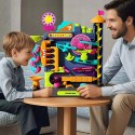 Tor Kulkowy Montessori Gra Zręcznościowa Labirynt 3D 16 Poziomów dla Dzieci