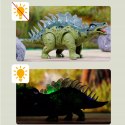 Dinozaur Stegozaur Interaktywny LED Dźwięk Chodzący dla dzieci zabawka