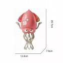 Tańcząca kałamarnica USB - Zabawka Interaktywna z Muzyką i LED + Wędka