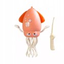 Tańcząca kałamarnica USB - Zabawka Interaktywna z Muzyką i LED + Wędka
