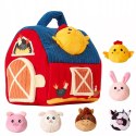 Zestaw Montessori 7w1 Farma Sensoryczna Domek 6-12 m+ dla dzieci