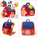 Zestaw Montessori 7w1 Farma Sensoryczna Domek 6-12 m+ dla dzieci