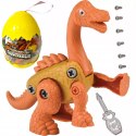 Dinozaur do skręcania dla dzieci - kreatywna zabawka konstrukcyjna DIY Yell