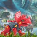 Dinozaur do skręcania dla dzieci - kreatywna zabawka konstrukcyjna DIY blue
