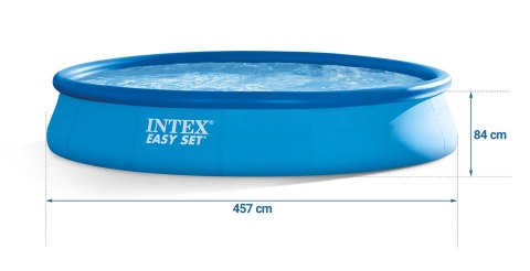 Basen ogrodowy rozporowy 457 x 84 cm 4w1 INTEX 28158
