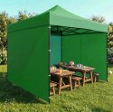 Dach poszycie 3x3 m do namiotu pawilonu ogrodowego 420D PVC zielony MultiGarden