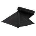 Agrowłóknina czarna agrotkanina UV 90g mata antychwastowa 1,6x50m kołki MulltiGarden