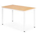 Stół do kuchni jadalni dla 4-5 osób biurko komputerowe 120x60 cm jasny dąb ModernHome