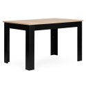 Stół prostokątny do kuchni jadalni dla 4 osób 120x80 cm dąb sonoma ModernHome