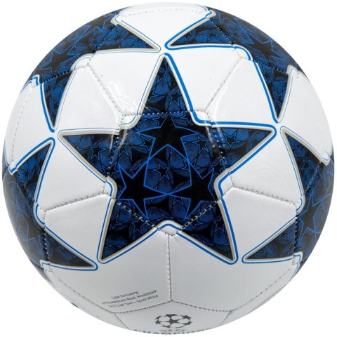 PIŁKA NOŻNA UCL WHITE/BLUE R.5