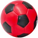 PIŁKA PIANKOWA PU 15CM CZERWONO CZARNA ENERO