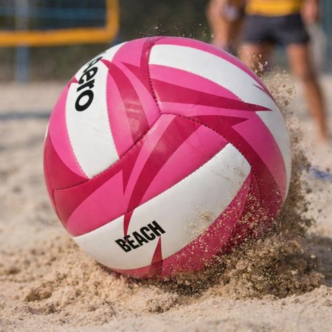 PIŁKA SIATKOWA PLAŻOWA ENERO RÓŻOWA