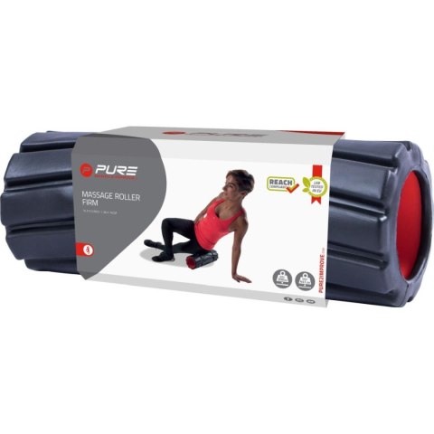 WAŁEK ROLLER DO ĆWICZEŃ 36x14CM FIRM CZARNY PURE 2 IMPROVE