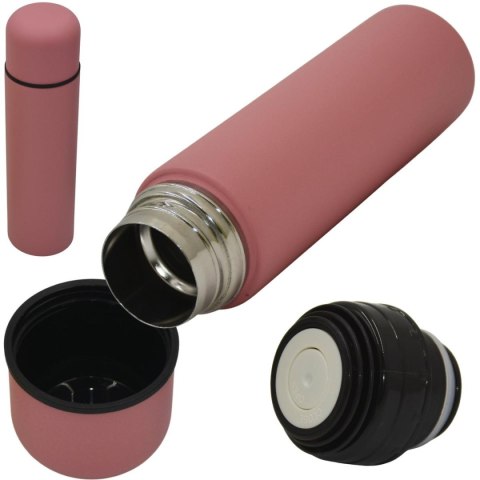 TERMOS TURYSTYCZNY 500ML EXCELLENT HOUSEWARE RÓŻOWY