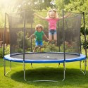 TRAMPOLINA BATUTA OGRODOWA SKŁADANA Z SIATKĄ WEWNĘTRZNĄ 10FT 305CM ENERO