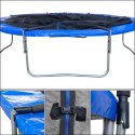 TRAMPOLINA BATUTA OGRODOWA SKŁADANA Z SIATKĄ WEWNĘTRZNĄ 12FT 366CM ENERO