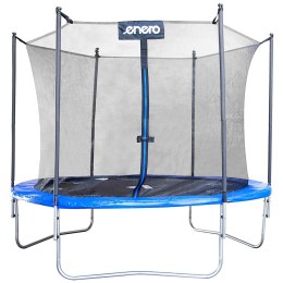 TRAMPOLINA BATUTA OGRODOWA SKŁADANA Z SIATKĄ WEWNĘTRZNĄ 8FT 244CM ENERO
