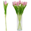 TULIPAN RÓŻOWY 31CM JAK ŻYWY DEKORACJA WIOSENNA