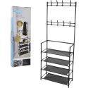 WIESZAK NA UBRANIA POJEDYNCZY I 4 PÓŁKI EXCELLENT HOUSEWARE
