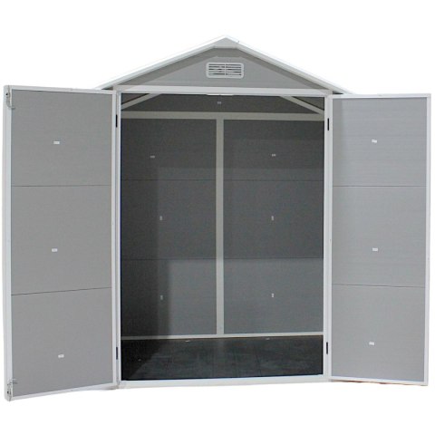DOMEK OGRODOWY NARZĘDZIOWY PVC 181x135x210CM