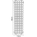 MATA ODSTRASZAJACA PSY KOTY PTAKI 48x13CM 2SZT
