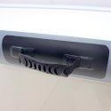 AIR TRACK MATERAC GIMNASTYCZNY MATA ŚCIEŻKA AKROBATYCZNA 300X100X15CM POMPKA ELEKTRYCZNA SZARA