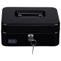 KASETKA METALOWA NA PIENIĄDZE DOKUMENTY 20x8,5x16 CM BLACK + DECKER
