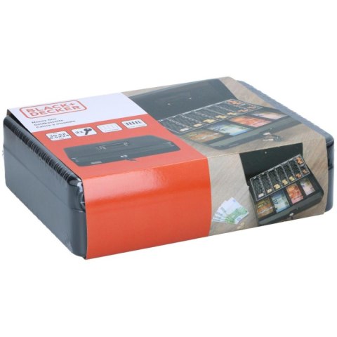 KASETKA METALOWA NA PIENIĄDZE DOKUMENTY BLACK + DECKER